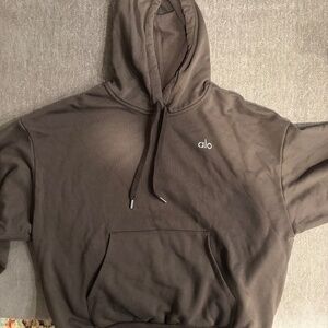 Alo Yoga Accolade Hoodie – Brown